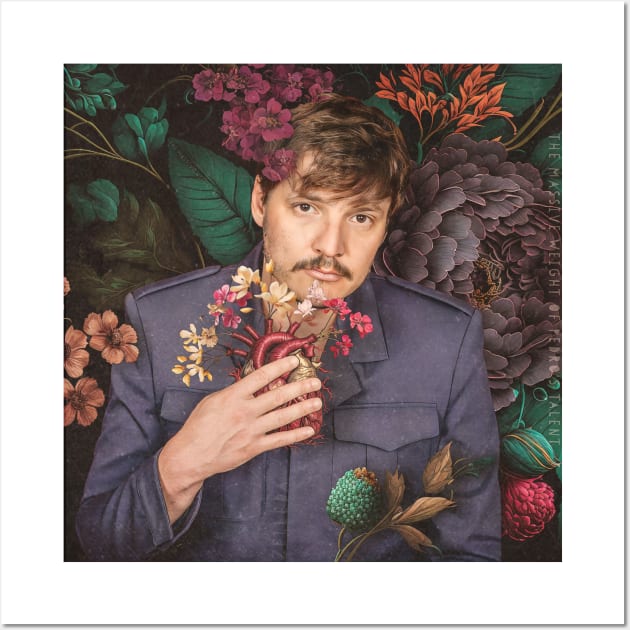 Pedro Pascal has My Heart Wall Art by ZelleDa